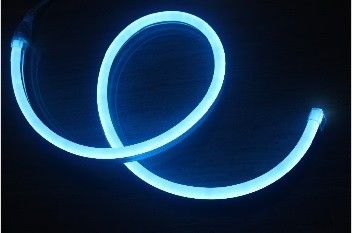 नीला 10*18 मिमी यूवी प्रतिरोध 164' ((50m) स्पूल अल्ट्रा उज्ज्वल 110V एलईडी नीयन फ्लेक्स लाइट