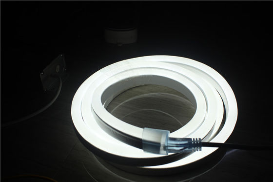 14x26 मिमी उच्च ल्यूमेन गर्म सफेद SMD2835 एलईडी नीयन प्रकाश 164' ((50m) नरम 120LEDs / मीटर