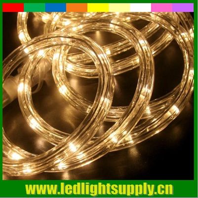 क्रिसमस सजावट 2 तार फैक्टरी मूल्य एलईडी रस्सी प्रकाश जलरोधक
