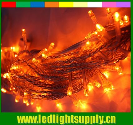 क्रिसमस RGBY एलईडी स्ट्रिंग प्रकाश परी सजावट के लिए एसी संचालित