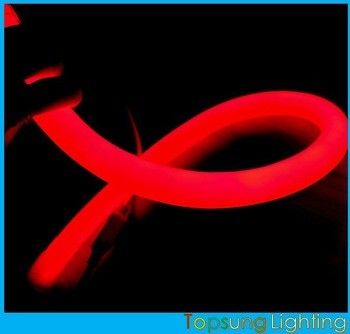 गर्म बिक्री IP67 पनरोक 110v लाल नीयन लचीला प्रकाश आउटडोर के लिए पनरोक