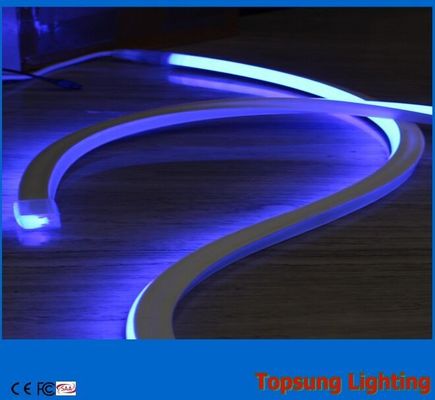 उच्च गुणवत्ता वाली वर्ग नीली नीयन लचीली रोशनी 110v 120LEDs/m आउटडोर भवन के लिए