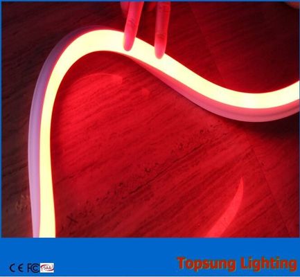 फैशनेबल स्क्वायर रेड 220 वी नीयन लाइट IP67 120LEDs/m आउटडोर बिल्डिंग के लिए