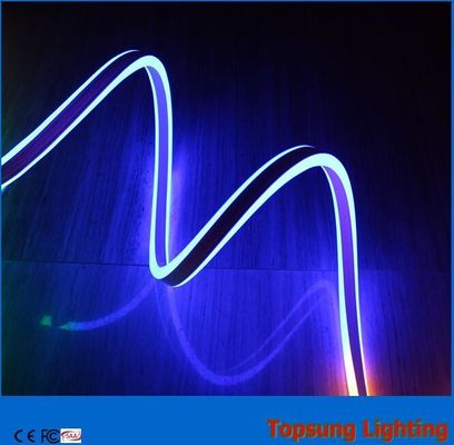 12v उच्च गुणवत्ता वाली बाहरी नीली डबल साइड एलईडी नीयन लचीली रोशनी
