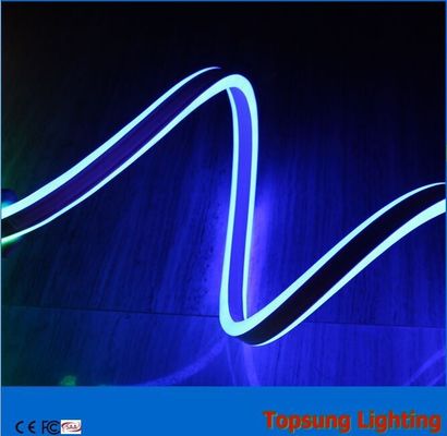 12v उच्च गुणवत्ता वाली बाहरी नीली डबल साइड एलईडी नीयन लचीली रोशनी