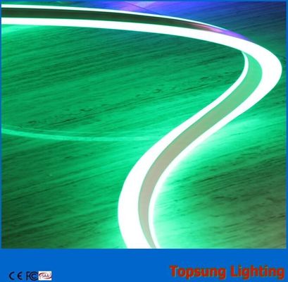 आउटडोर के लिए 2016 लोकप्रिय हरी 24V डनबल साइड एलईडी नीयन फ्लेक्स लाइट