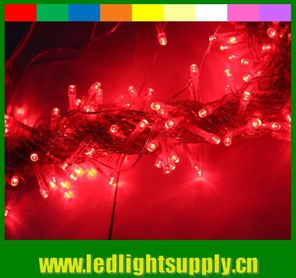2016 नई आरजीबी रंग बदलने वाले एलईडी क्रिसमस पर्दे रोशनी 24V 100 एलईडी