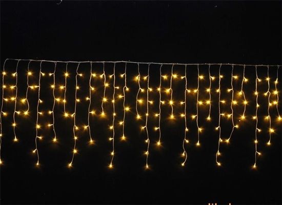 बेस्ट सेलिंग 12V क्रिसमस लाइट्स इमारतों के लिए आइसकल लाइट्स