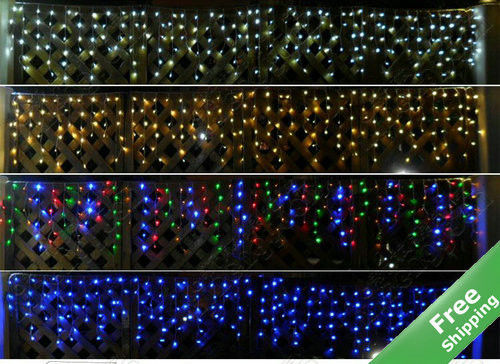थोक बिक्री 110V क्रिसमस रोशनी जलरोधक एलईडी सौर स्ट्रिंग प्रकाश आउटडोर इमारतों के लिए बर्फ की रोशनी