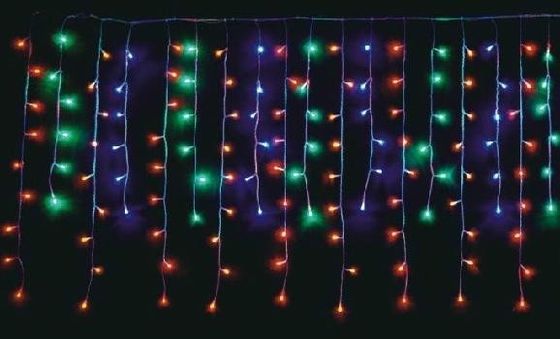 गर्म बिक्री 240V क्रिसमस रोशनी आउटडोर के लिए पनरोक सौर बर्फ की रोशनी