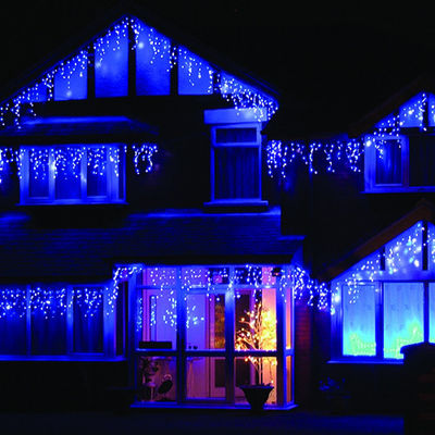 गर्म बिक्री 240V क्रिसमस रोशनी आउटडोर के लिए पनरोक सौर बर्फ की रोशनी
