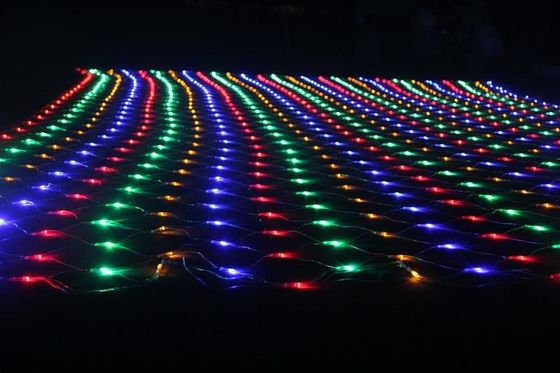 2016 नए डिजाइन 110V क्रिसमस रोशनी एलईडी तारों सजावटी इमारतों के लिए नेट रोशनी