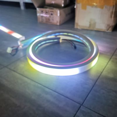 चीन कारखाने वर्ग 12v 24v एलईडी नीयन लचीला पट्टी एलईडी नीयन फ्लेक्स रोशनी नेविडेस lichterkette नीयन ट्यूब 40 मिमी