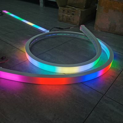 चीन कारखाने वर्ग 12v 24v एलईडी नीयन लचीला पट्टी एलईडी नीयन फ्लेक्स रोशनी नेविडेस lichterkette नीयन ट्यूब 40 मिमी