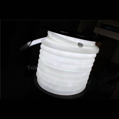 एलईडी नियोन रस्सी प्रकाश 360 डिग्री उत्सर्जन 16 मिमी 220V दौर नियोन फ्लेक्स SMD2835 सफेद