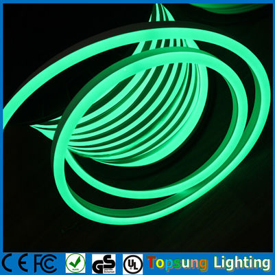 220V आरजीबी पूर्ण रंग बदलती एलईडी नीयन रस्सी लचीला पीवीसी ट्यूब प्रकाश (14 * 26 मिमी)