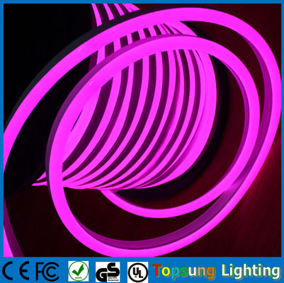 शेन्ज़ेन एलईडी प्रकाश व्यवस्था 14*26 मिमी पूर्ण रंग बदलने आरजीबी एलईडी नीयन ट्यूब डीसी 12V