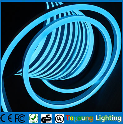 220V आरजीबी पूर्ण रंग बदलती एलईडी नीयन रस्सी लचीला पीवीसी ट्यूब प्रकाश (14 * 26 मिमी)
