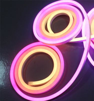 रंग बदलने वाली एलईडी रस्सी रोशनी डिजिटल नीयन रस्सी रोशनी 10 पिक्सेल/एम