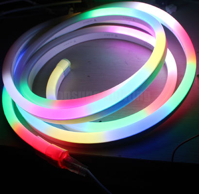 24v गतिशील डिजिटल लचीला नीयन एलईडी प्रकाश पट्टी रंगीन डिजिटल एलईडी नीयन प्रकाश बिक्री के लिए