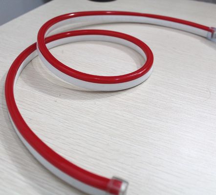 उच्च गुणवत्ता SMD2835 फ्लेक्स एलईडी नीयन रोशनी पट्टी 24V नीयन लचीला ट्यूब अल्ट्रा पतला 11x18 मिमी लाल रंग जैकेट पीवीसी