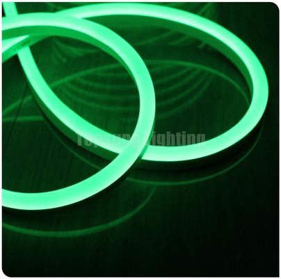 SMD 2835 एलईडी नीयन प्रकाश 12V फ्लेक्स रस्सी आउटडोर जलरोधक एलईडी नीयन पट्टी प्रकाश हरा रंग