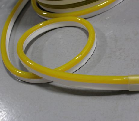 चीन कारखाने प्रत्यक्ष सबसे अच्छी गुणवत्ता पनरोक IP65 एलईडी नीयन फ्लेक्स पीवीसी नीयन रस्सी पीले रंग की जैकेट