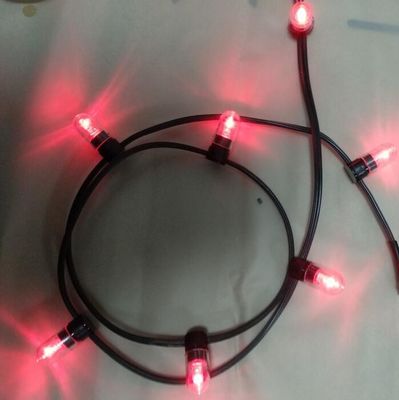 जलरोधक 100 मीटर क्रिसमस सजावट के लिए कनेक्ट स्ट्रिंग प्रकाश 12V क्लिप स्ट्रिंग 666 एलईडी